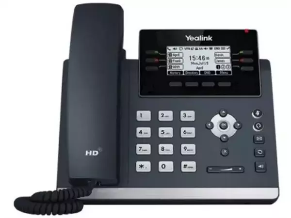 Een Yealink SIP-T42U VoIP telefoon koop je bij De Kantoorcentrale BV