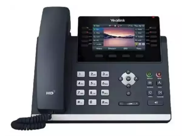 Een Yealink SIP-T46U VoIP telefoon koop je bij De Kantoorcentrale BV