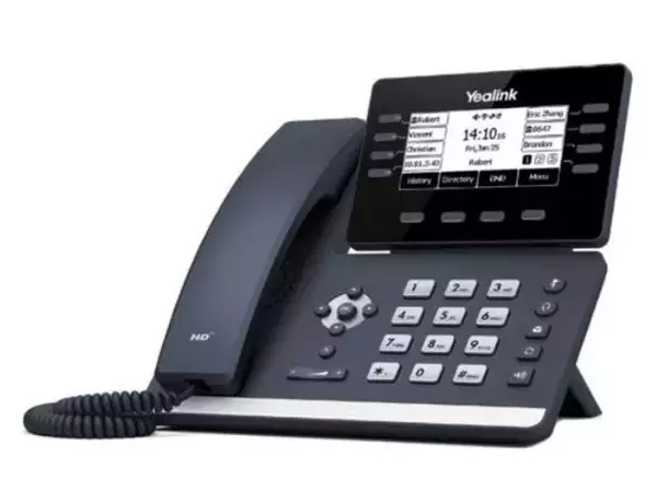 Een Yealink SIP-T53 VoIP telefoon koop je bij De Kantoorcentrale BV