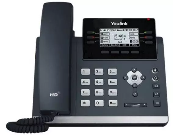 Een Yealink SIP-T42U VoIP telefoon koop je bij De Kantoorcentrale BV