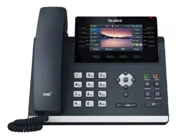 Een Yealink SIP-T46U VoIP telefoon koop je bij De Kantoorcentrale BV